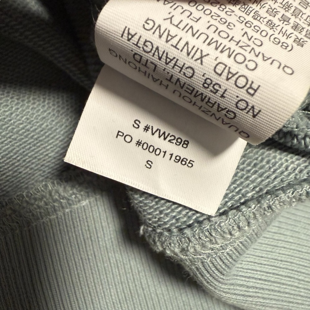 Vuori | Sedona‎ Weekender Crew Mist Blue Green Size S - Picture 11 of 14